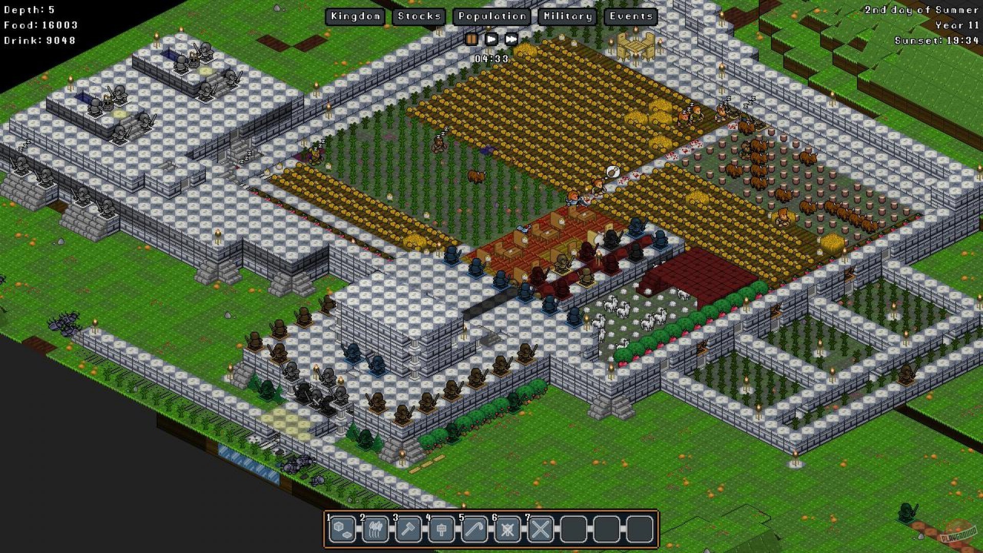 Скриншот из игры Gnomoria - 15