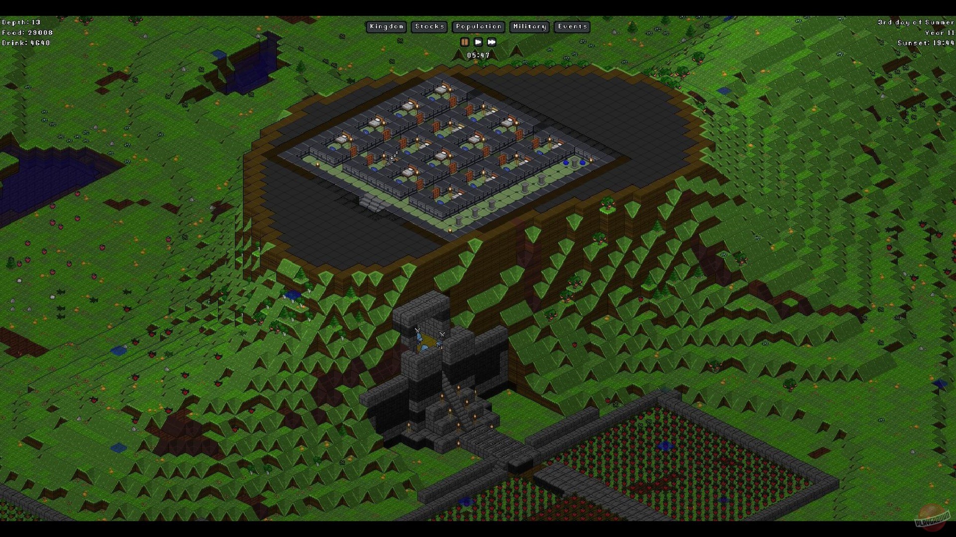 Скриншот из игры Gnomoria - 22