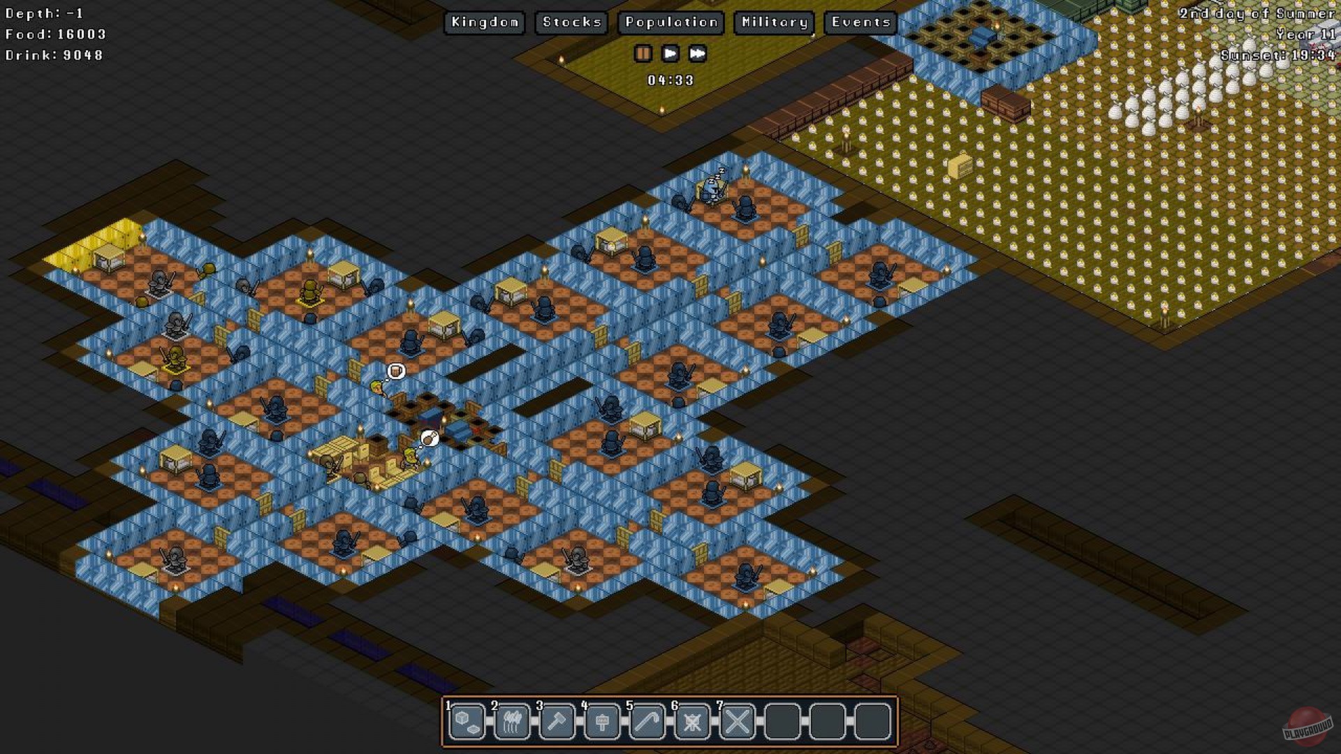 Скриншот из игры Gnomoria - 27