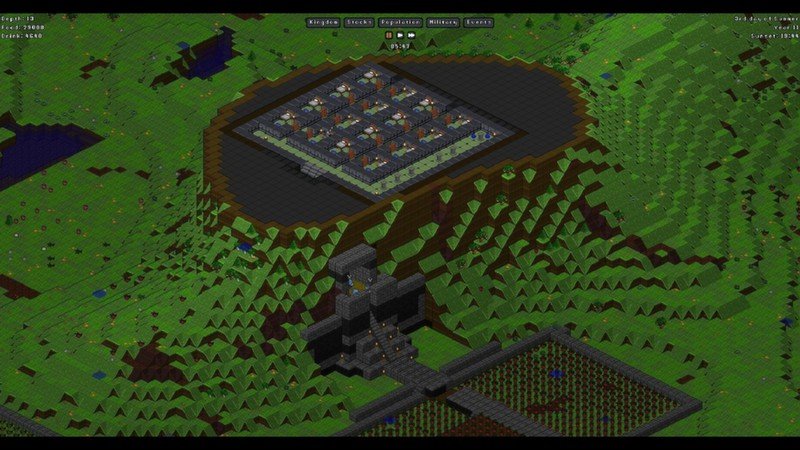 Скриншот из игры Gnomoria - 1