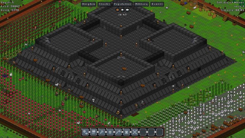 Скриншот из игры Gnomoria - 4