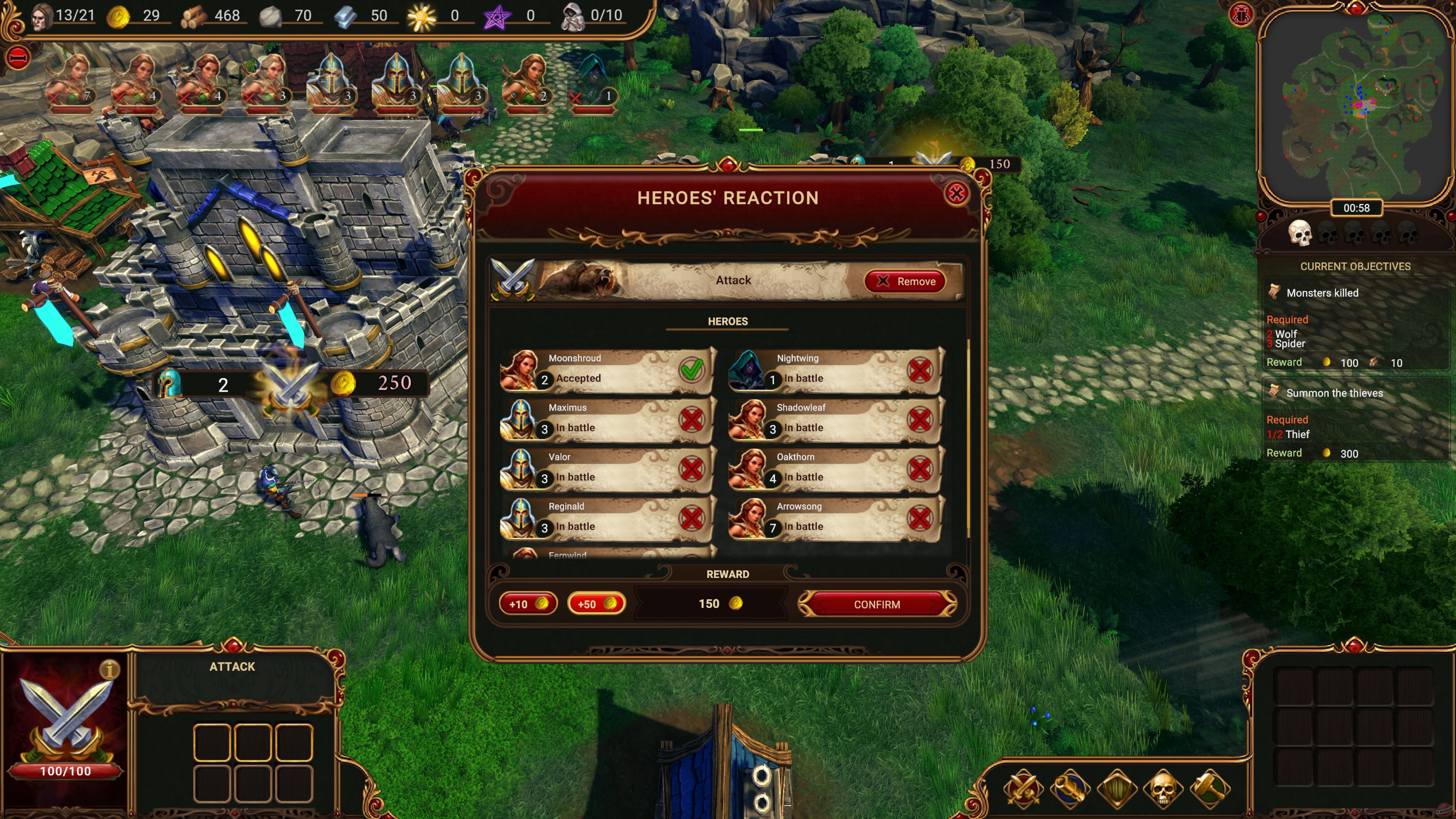 Скриншот из игры Lessaria: Fantasy Kingdom Sim - 2