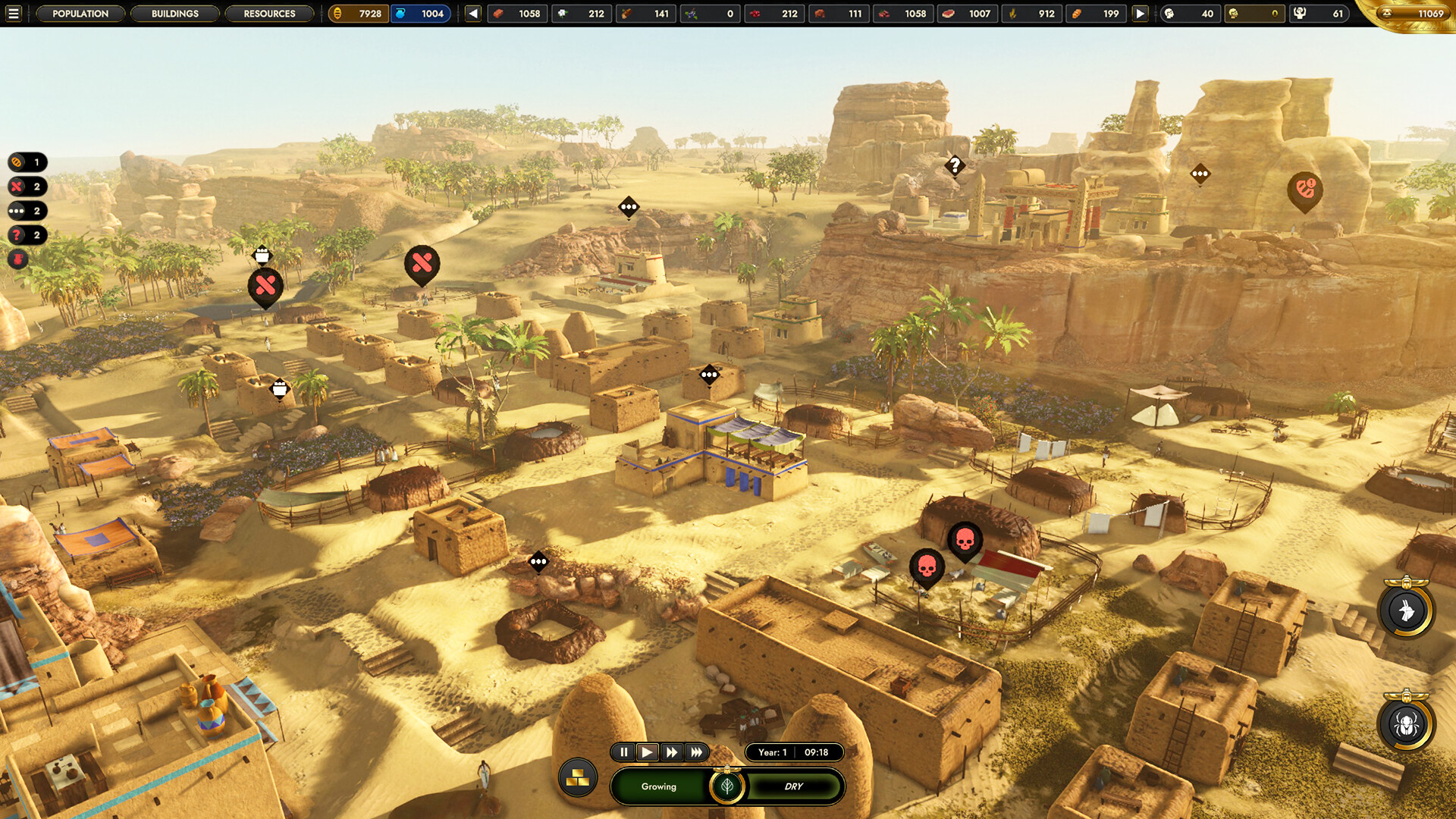 Скриншот из игры Dynasty of the Sands - 3