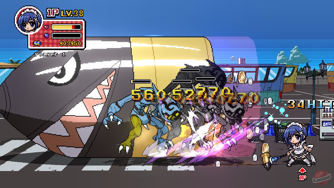 Скриншот из игры Phantom Breaker: Battle Grounds Ultimate - 6