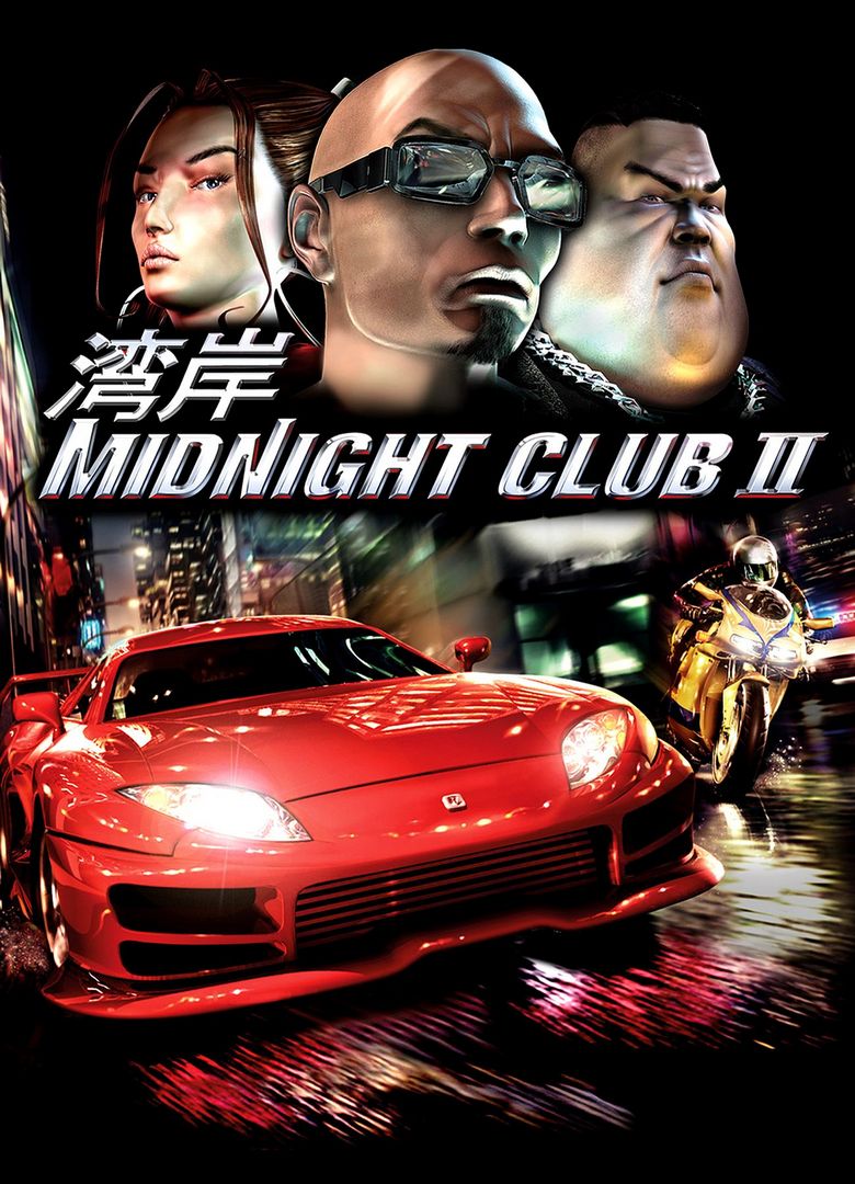 Обложка игры Midnight Club 2