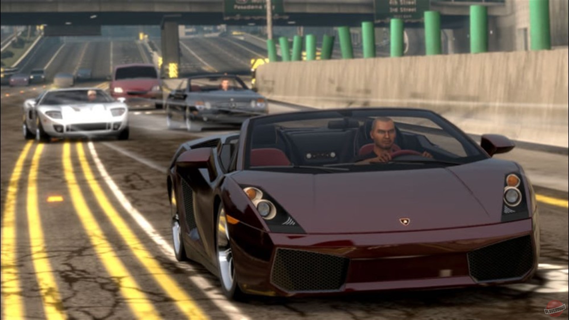 Скриншот из игры Midnight Club: Los Angeles - 15
