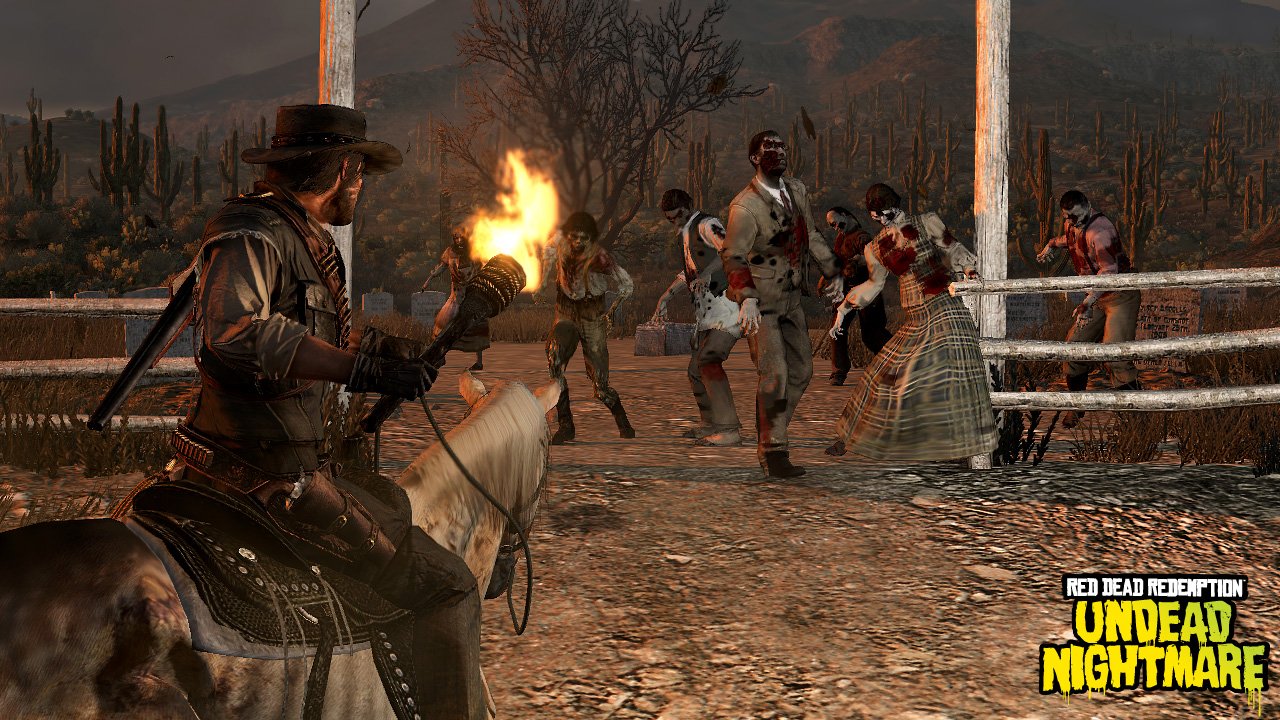 Скриншот из игры Red Dead Redemption: Undead Nightmare - 1