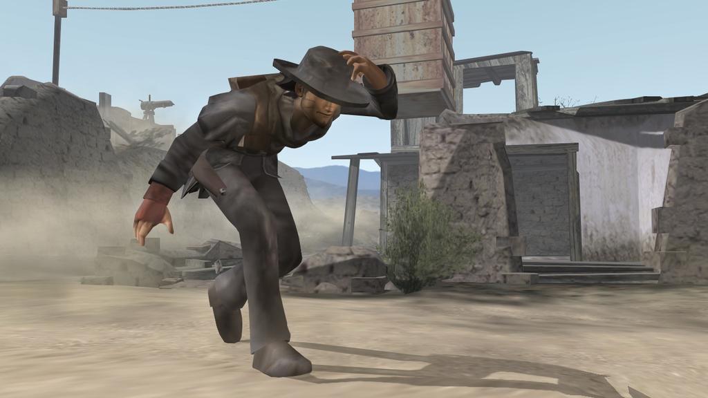 Скриншот из игры Red Dead Revolver - 45