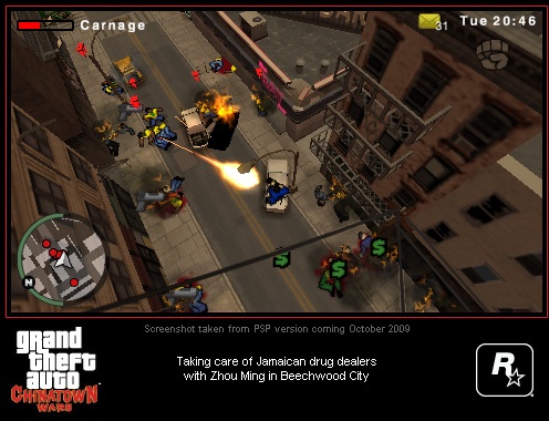 Скриншот из игры Grand Theft Auto: Chinatown Wars - 41