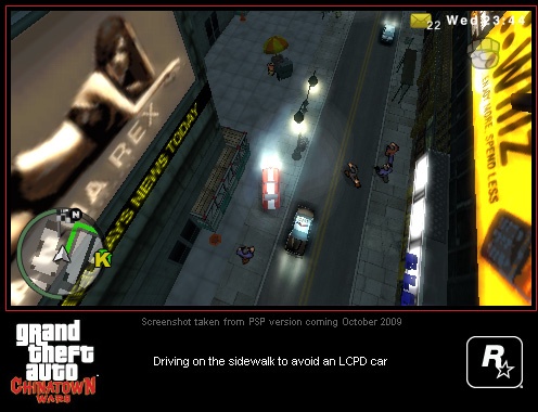 Скриншот из игры Grand Theft Auto: Chinatown Wars - 51