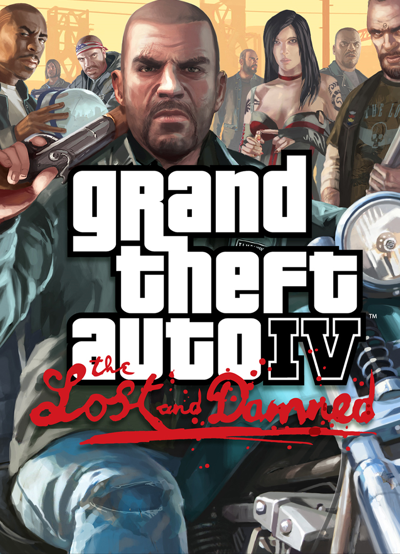 Обложка игры Grand Theft Auto 4: The Lost and Damned