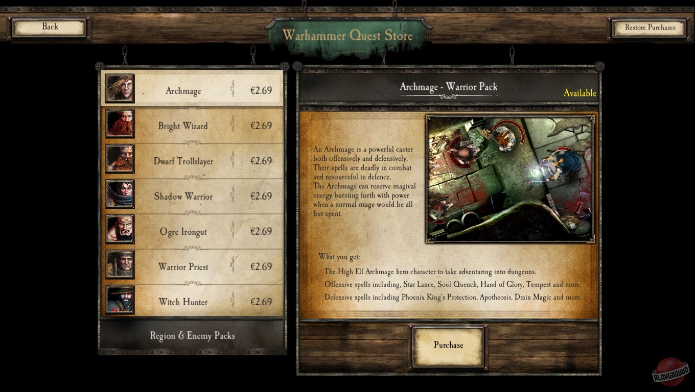Скриншот из игры Warhammer Quest - 83