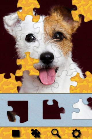 Скриншот из игры Adorable Puppy Jigsaw Puzzle - 1