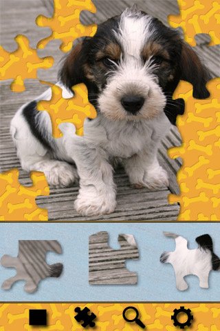 Скриншот из игры Adorable Puppy Jigsaw Puzzle - 5