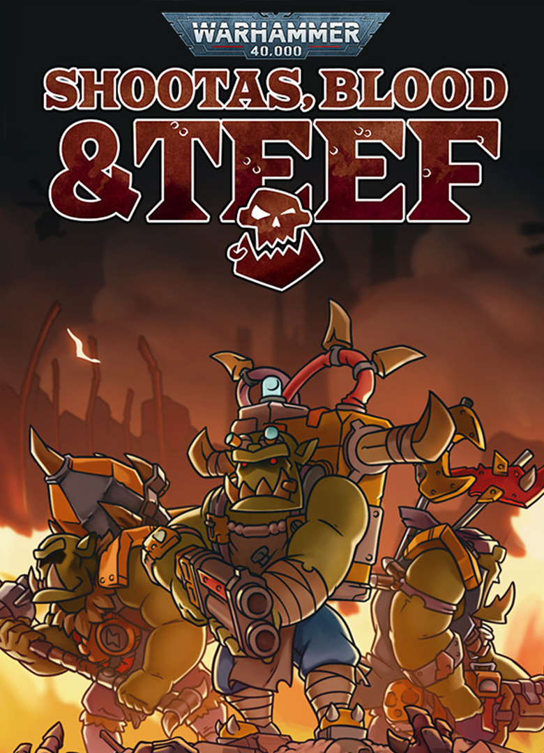 Обложка игры Warhammer 40,000: Shootas, Blood & Teef