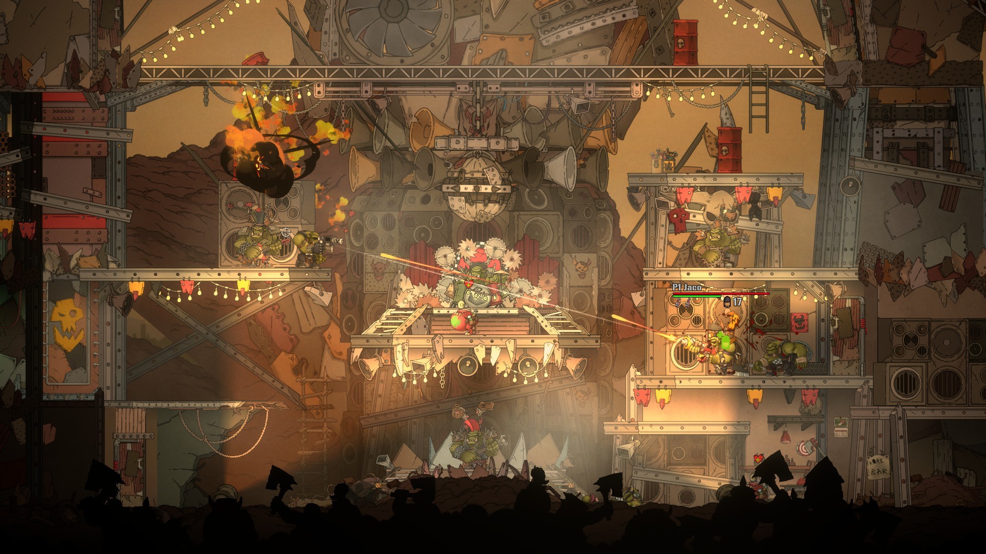 Скриншот из игры Warhammer 40,000: Shootas, Blood & Teef - 2