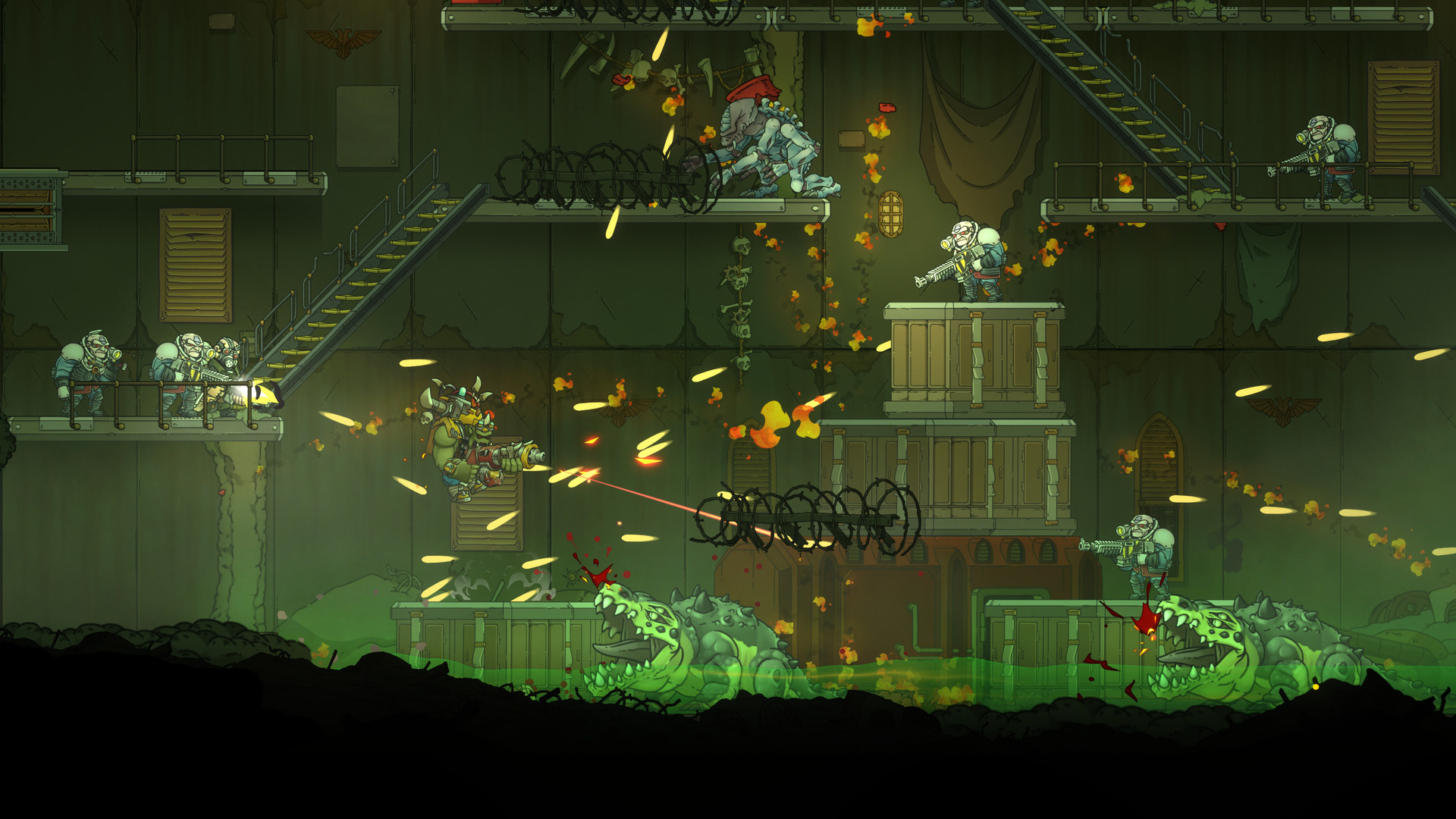 Скриншот из игры Warhammer 40,000: Shootas, Blood & Teef - 13