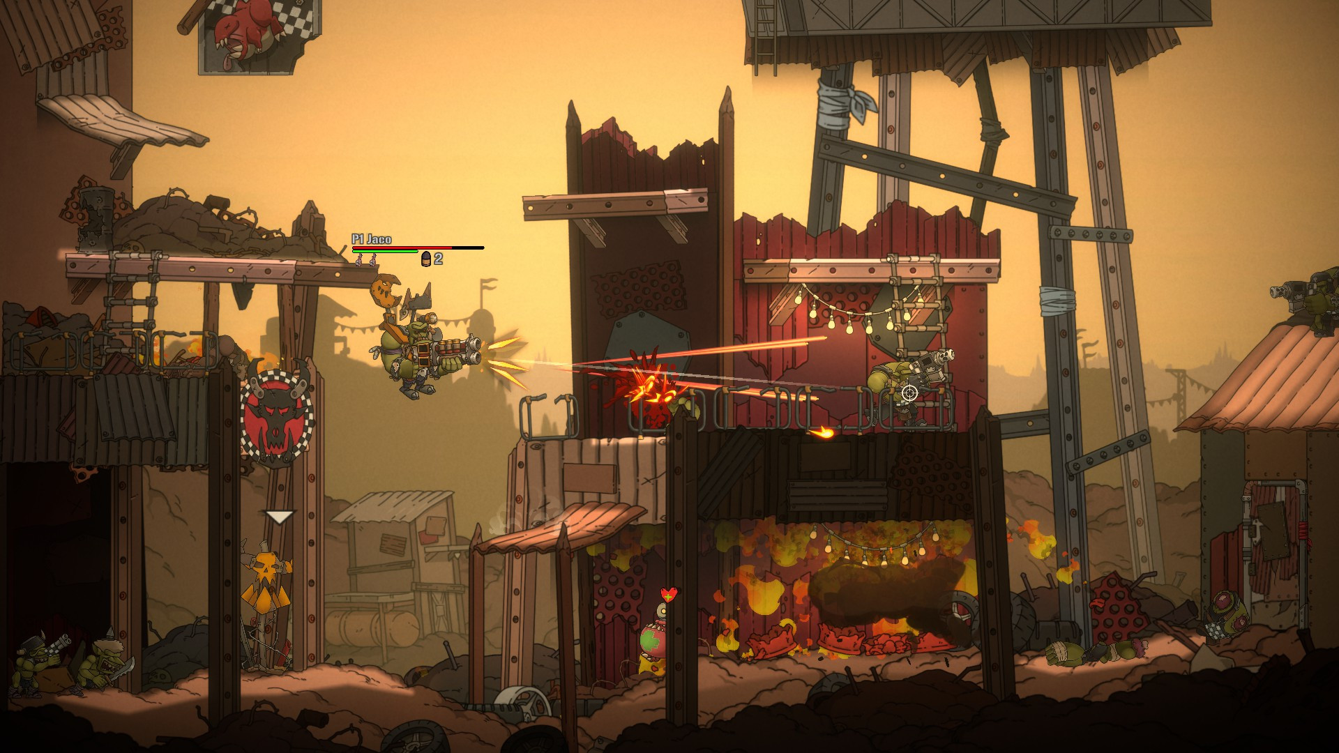 Скриншот из игры Warhammer 40,000: Shootas, Blood & Teef - 17