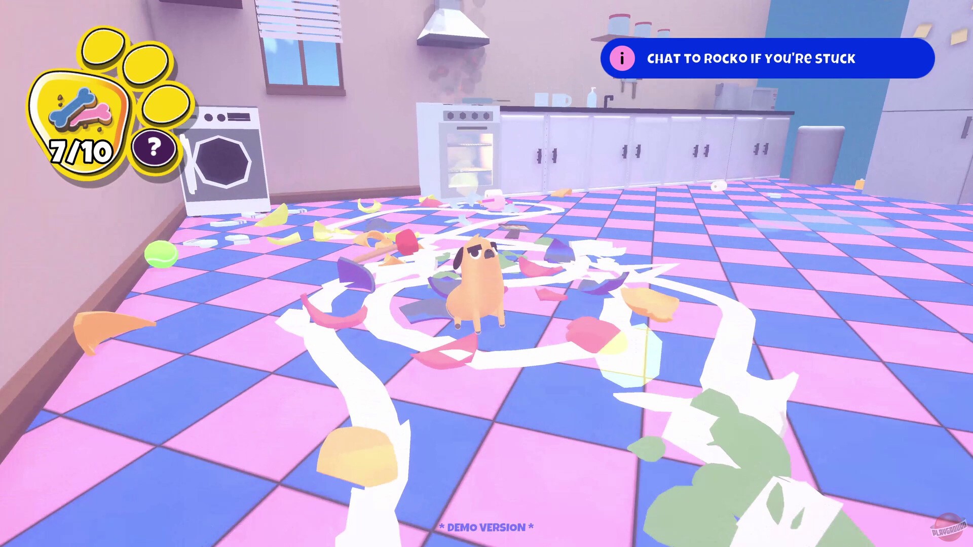 Скриншот из игры Doggy Don't Care - 6