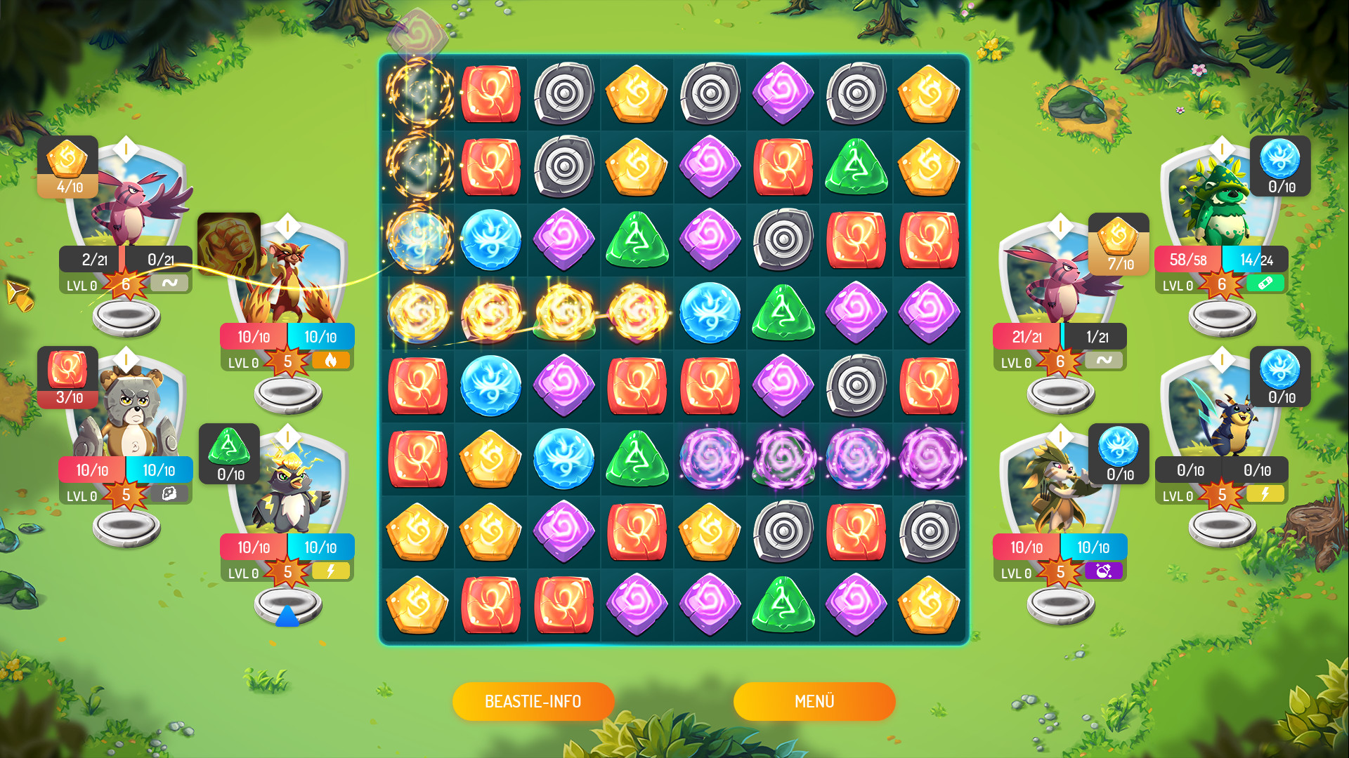 Скриншот из игры Beasties - 1