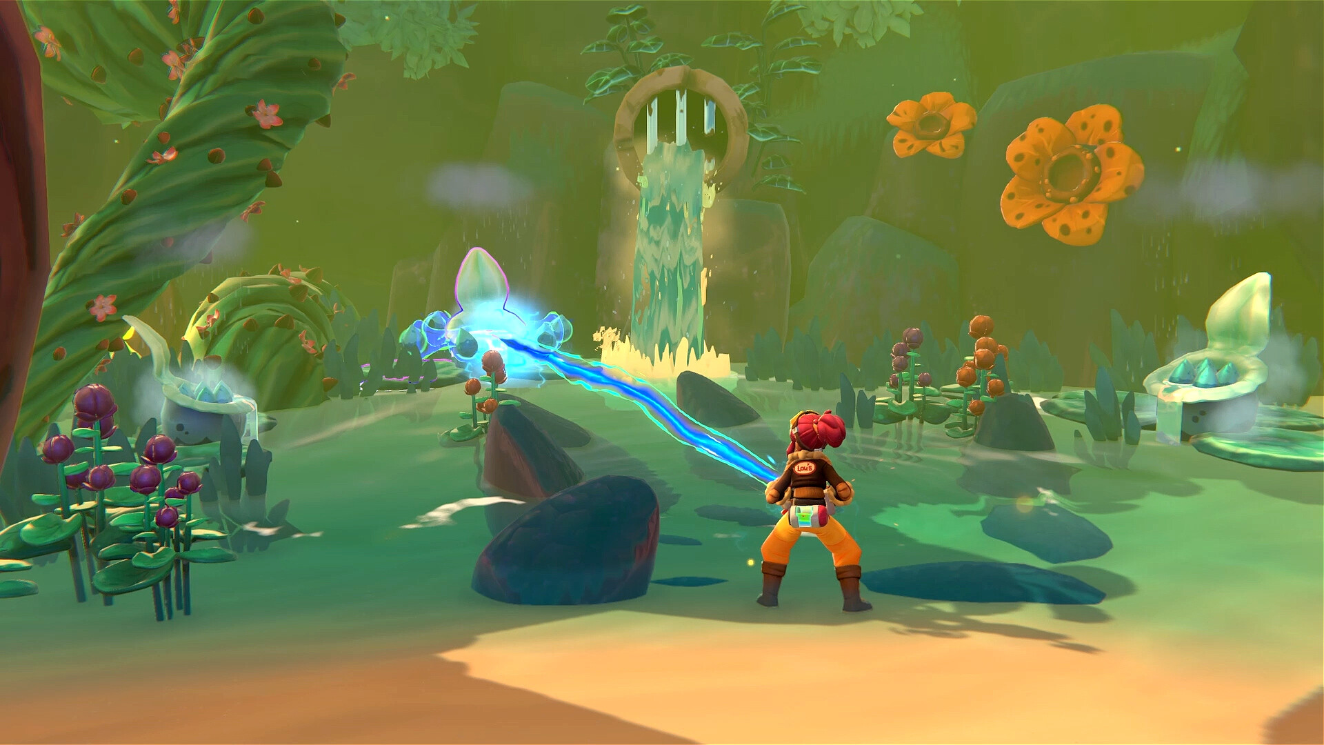 Скриншот из игры Lou's Lagoon - 1