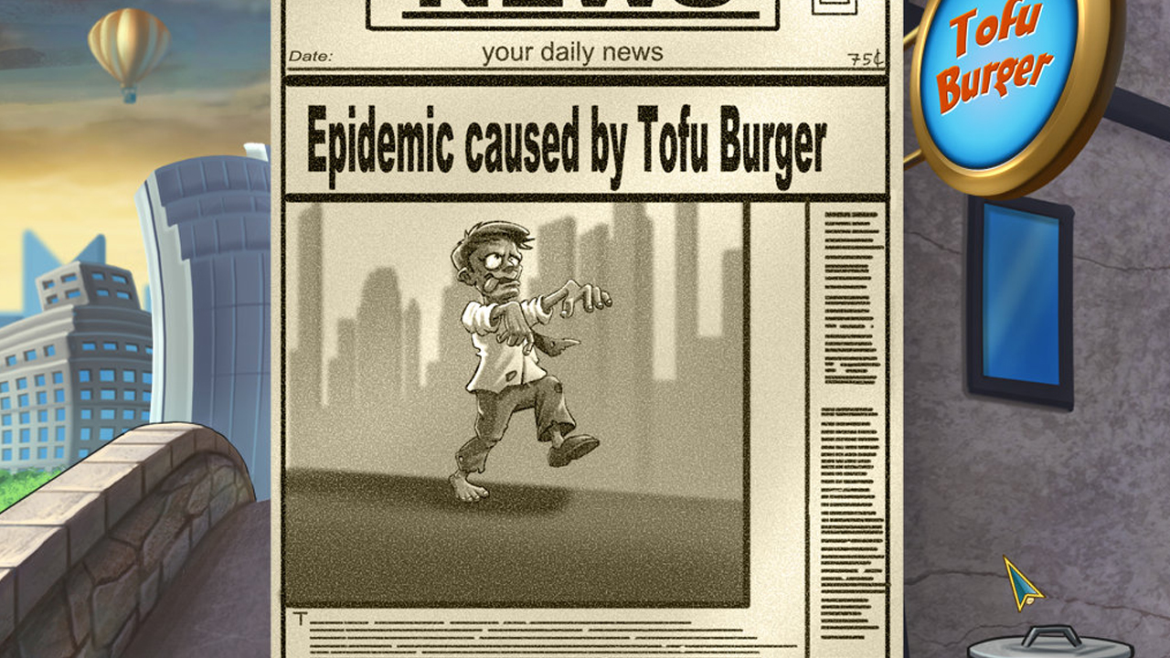 Скриншот из игры Zombie Solitaire - 7