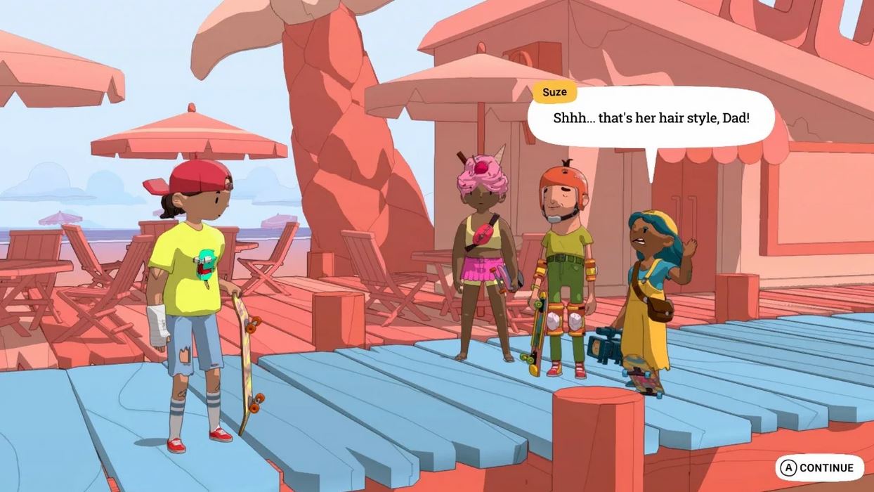 Скриншот из игры OlliOlli World - 4