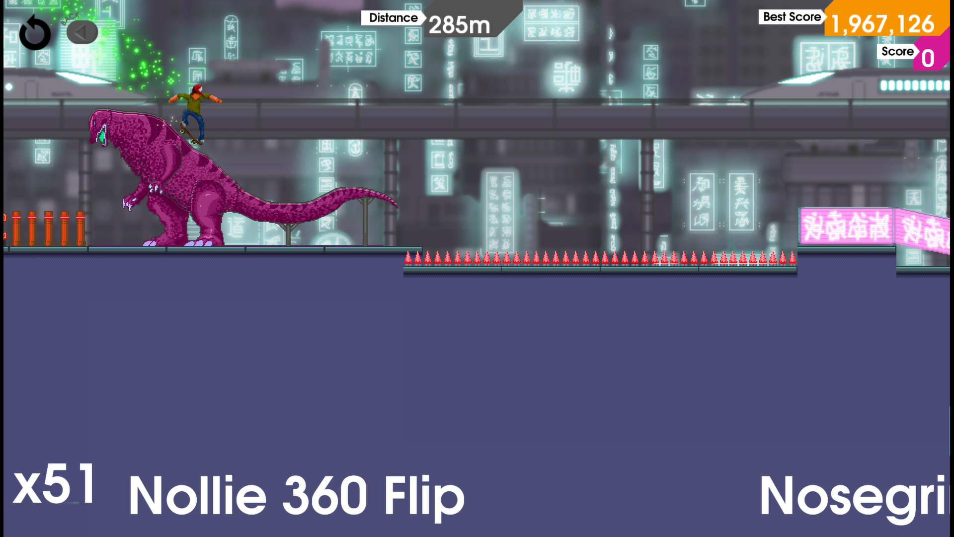 Скриншот из игры OlliOlli - 57