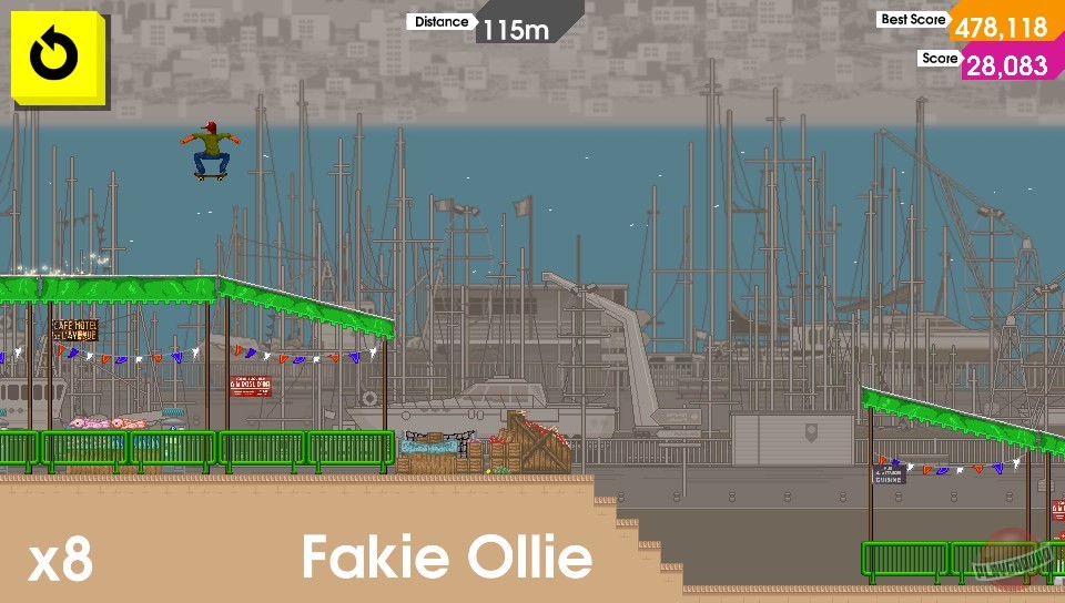 Скриншот из игры OlliOlli - 22