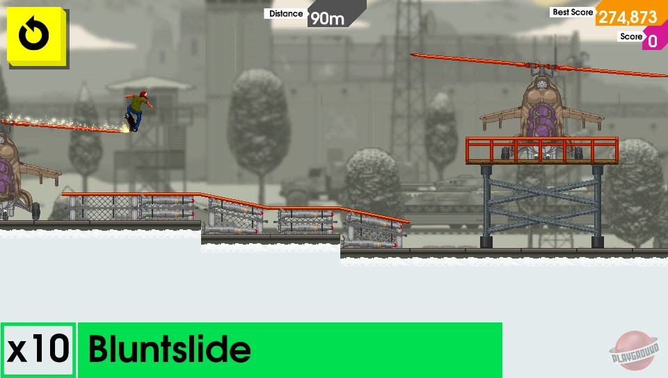 Скриншот из игры OlliOlli - 8