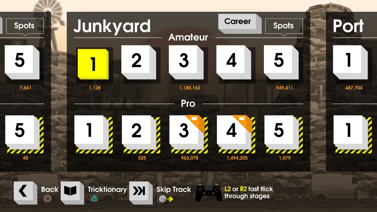 Скриншот из игры OlliOlli - 48