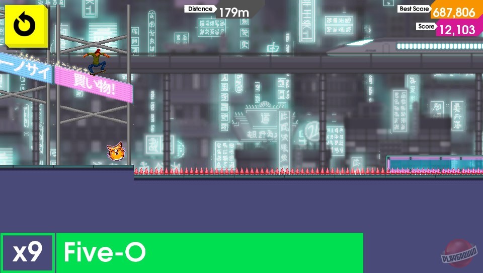 Скриншот из игры OlliOlli - 26