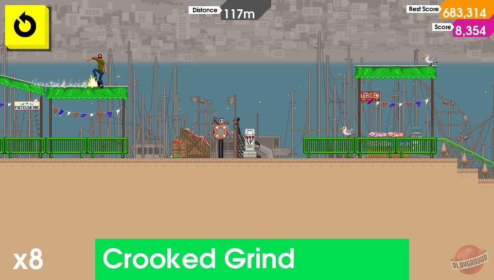 Скриншот из игры OlliOlli - 17