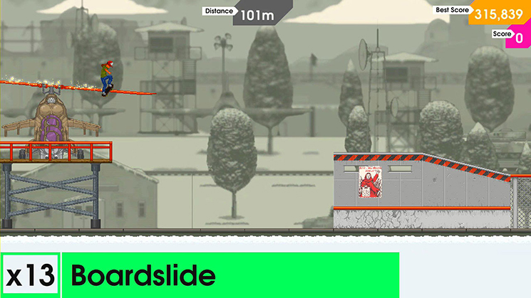 Скриншот из игры OlliOlli - 37