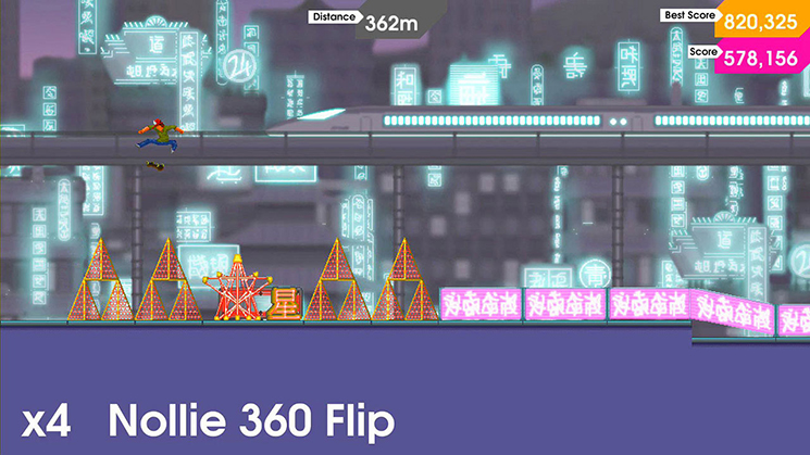 Скриншот из игры OlliOlli - 61