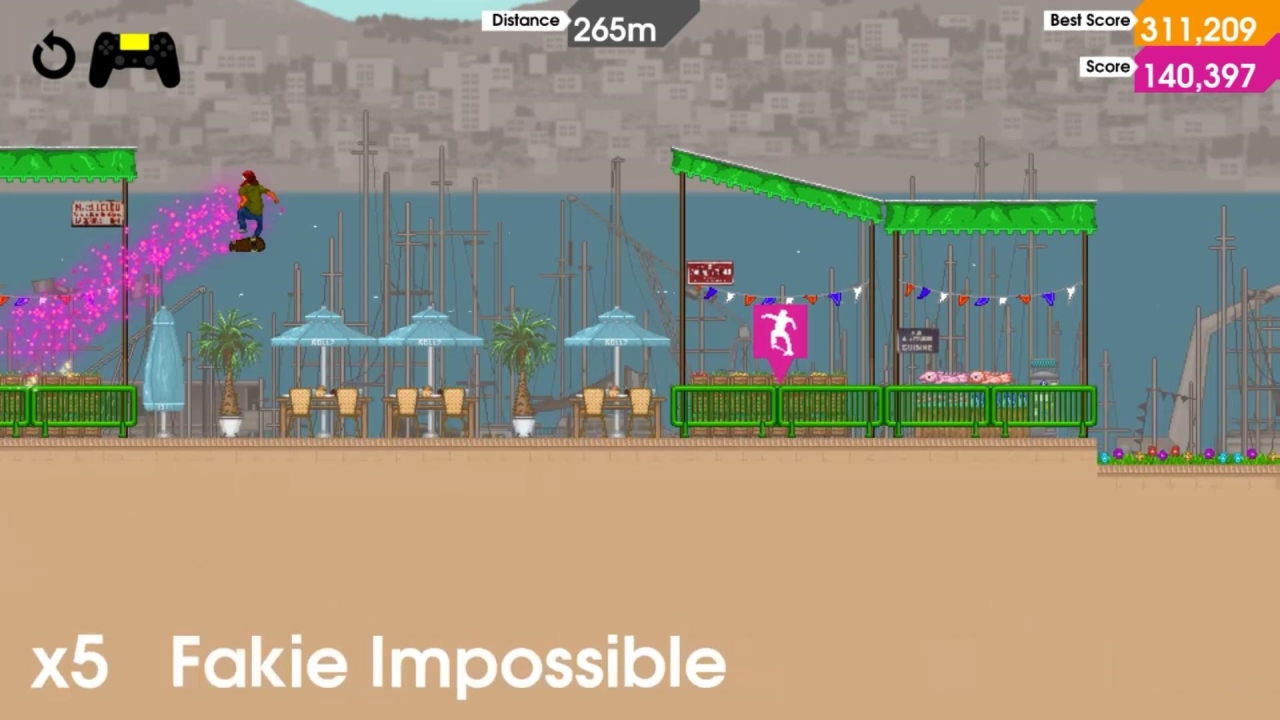 Скриншот из игры OlliOlli - 42