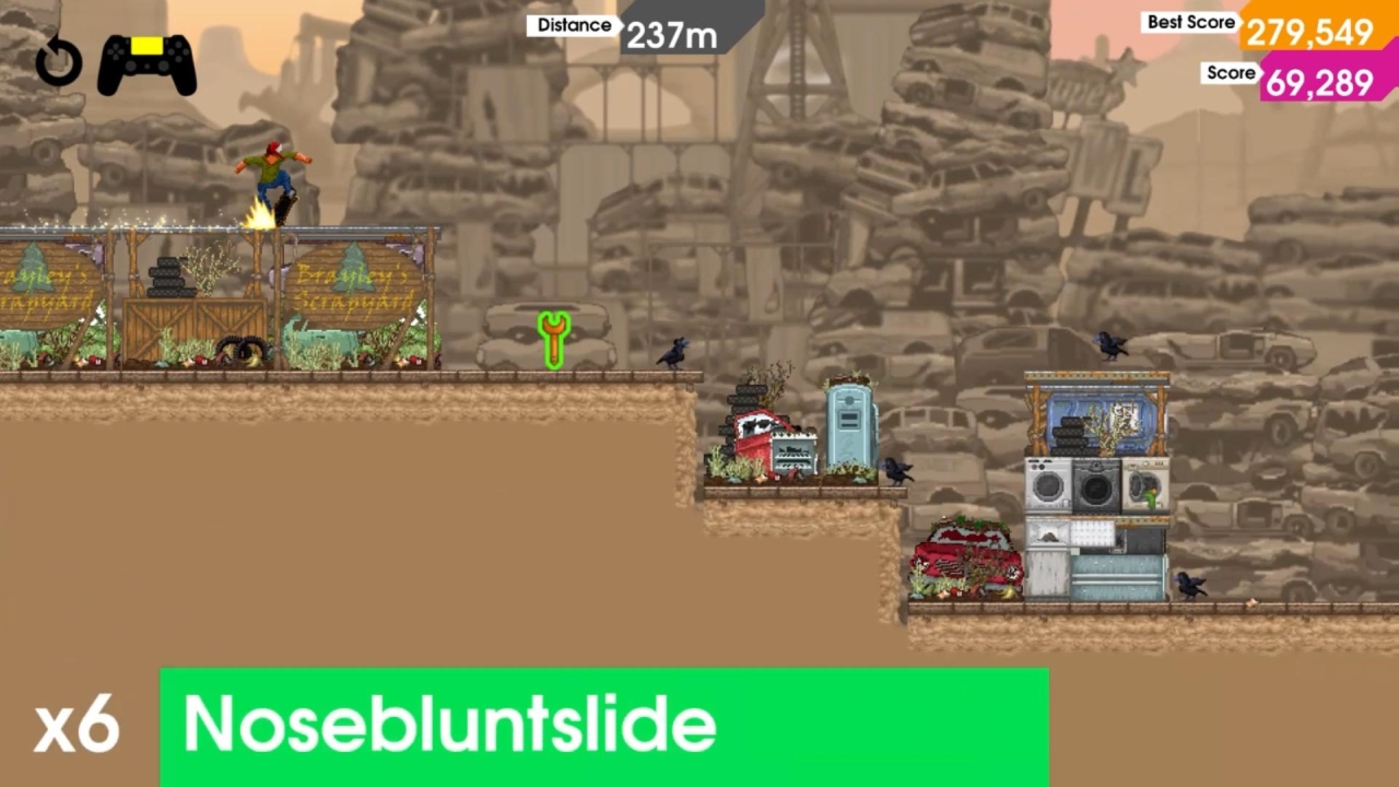 Скриншот из игры OlliOlli - 63