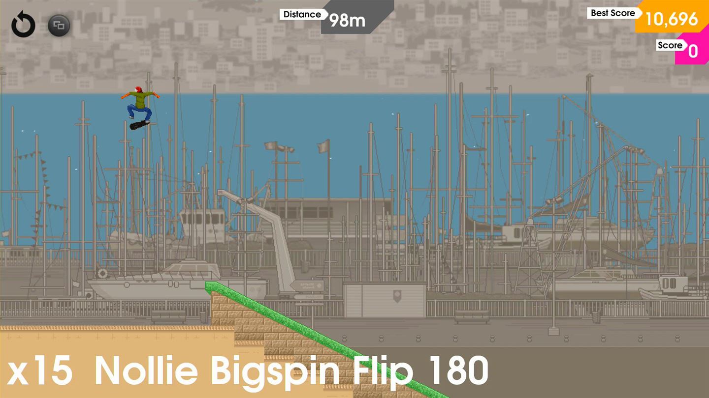 Скриншот из игры OlliOlli - 62