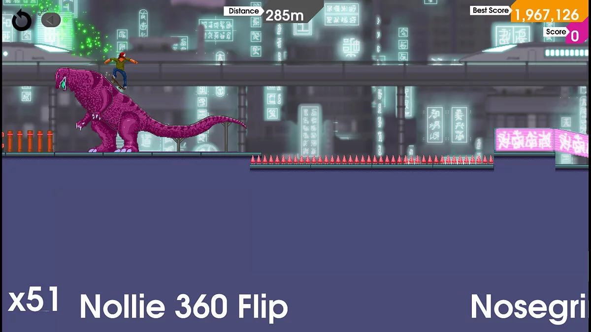 Скриншот из игры OlliOlli - 27