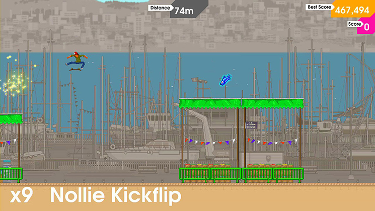 Скриншот из игры OlliOlli - 38