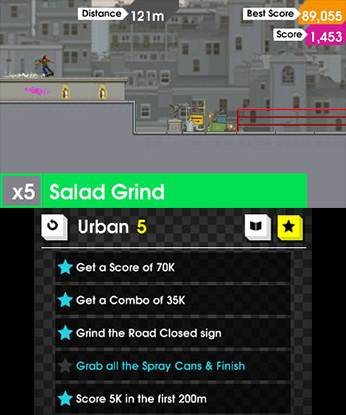 Скриншот из игры OlliOlli - 50