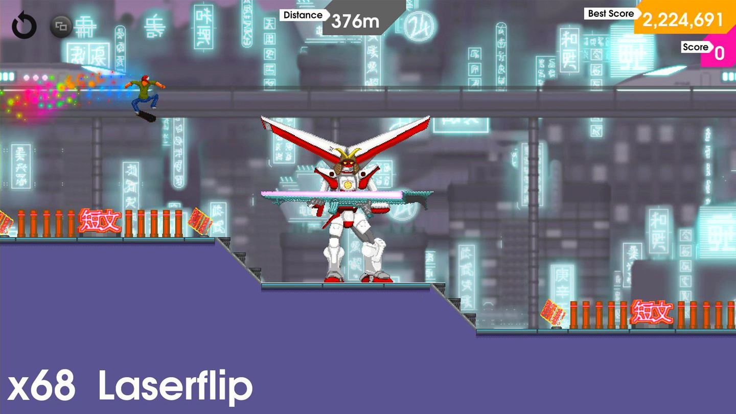 Скриншот из игры OlliOlli - 39