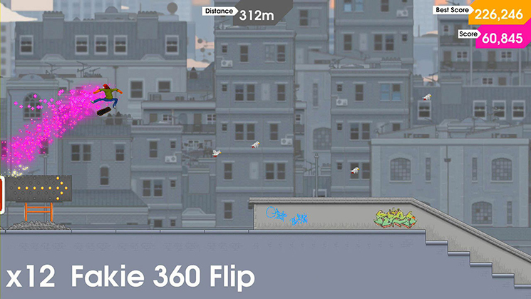 Скриншот из игры OlliOlli - 59