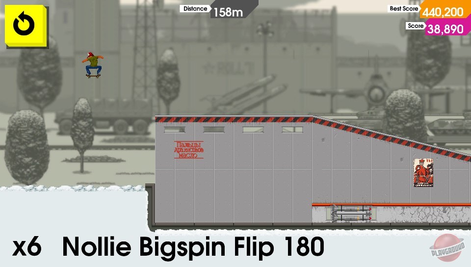 Скриншот из игры OlliOlli - 29