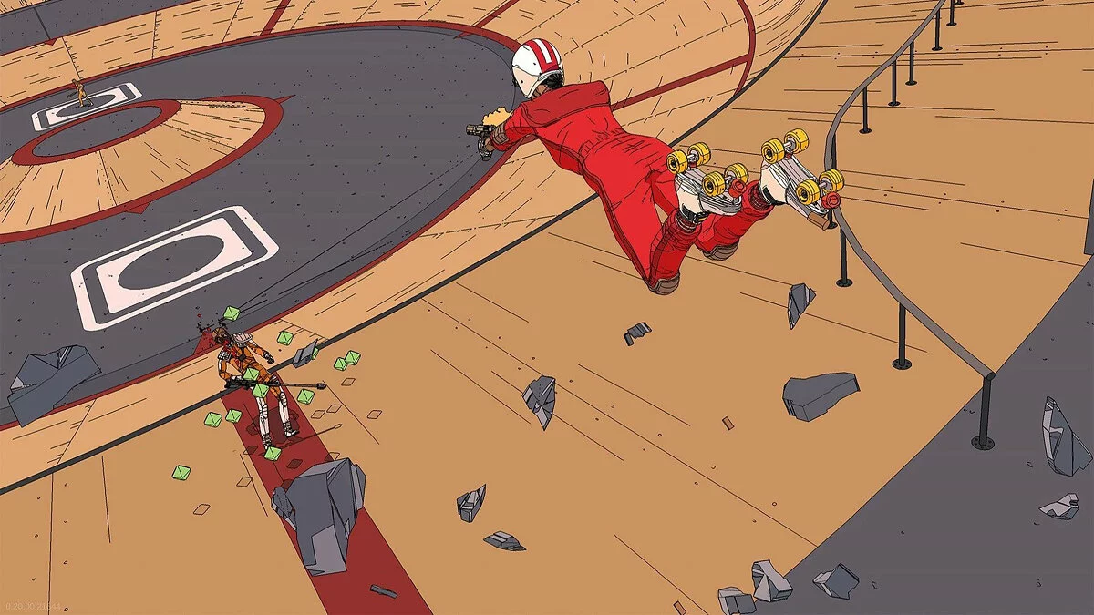 Скриншот из игры Rollerdrome - 2