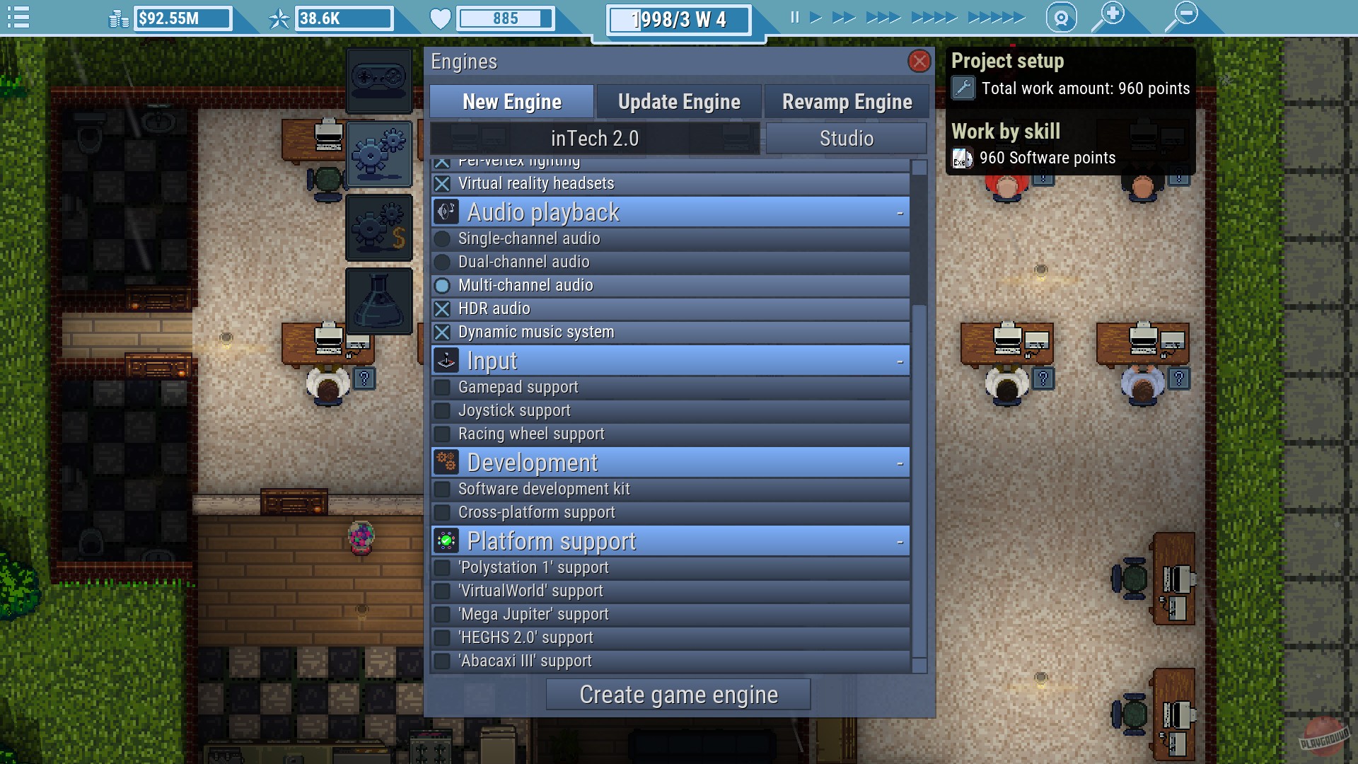 Скриншот из игры Game Dev Studio - 10