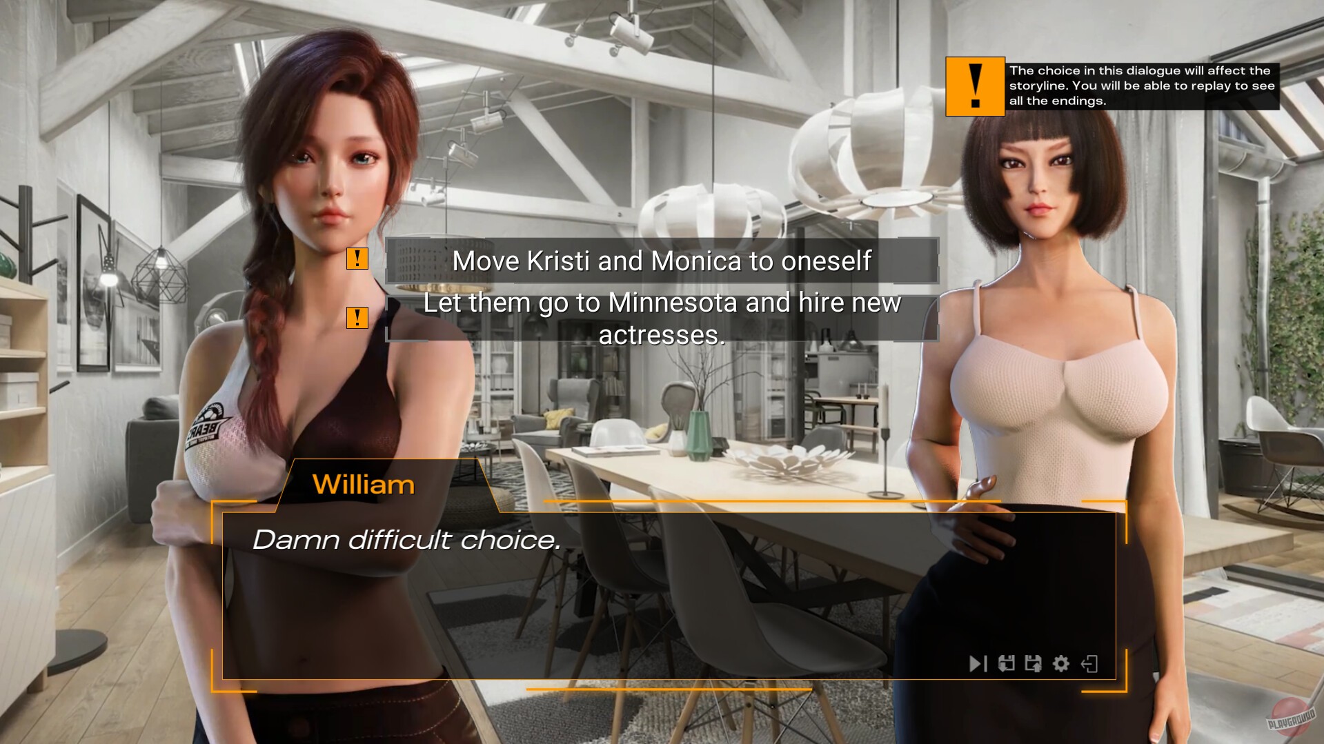 Скриншот из игры Sex Lens: A Porn Story - 2