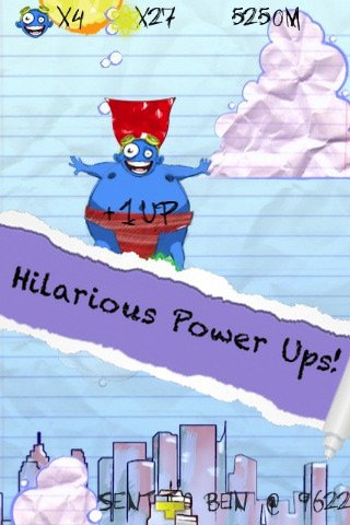 Скриншот из игры Doodle Dive - 2