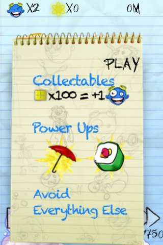 Скриншот из игры Doodle Dive - 3