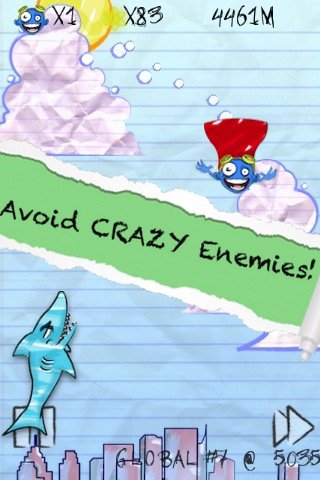Скриншот из игры Doodle Dive - 4